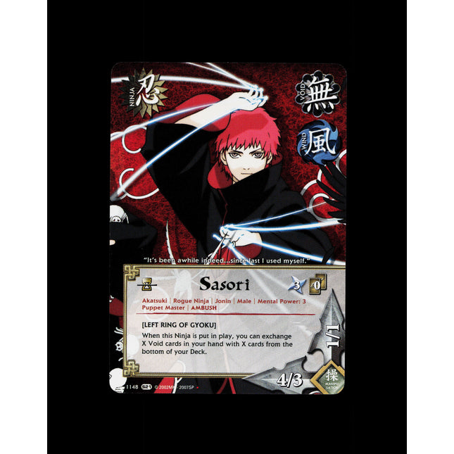 Sasori - 1148 - NM - Non-Foil - S21 - Naruto CCG - E1-172
