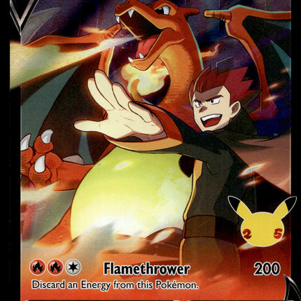 Lance's Charizard V - SWSH133 - NM - Ultra Rare - Promo - Pokemon - A9-10