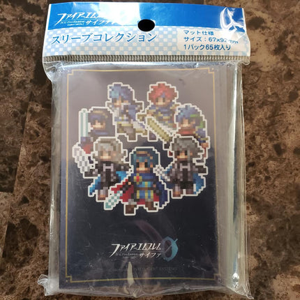 Pixel Marth, Corrin, Ike, Lucina, Roy - Fire Emblem Sleeves - No.FE43 - 65 Sleeves - Japanese