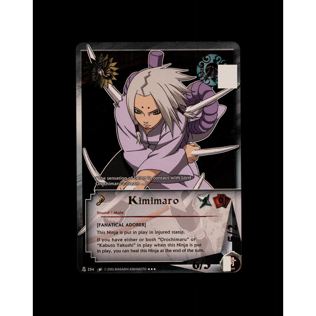 Kimimaro - 254 - NM - 1st Edition - Foil - Naruto CCG - D4-323