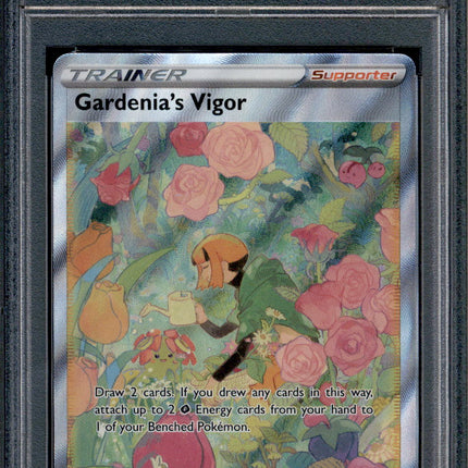 Gardenia's Vigor - GG61/GG70 - PSA 9 - Full Art - Crown Zenith - Pokemon - 68876