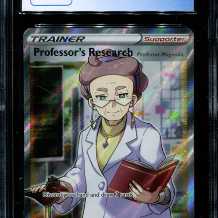 Professor's Research - 201/202 - CGC 9.5 - Full Art - Sword & Shield Base Set - Pokemon - 54270