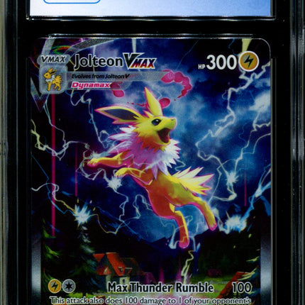 Jolteon VMAX - SWSH184 - CGC 9 - Black Star Promos - Alternate Art - Pokemon - 92346