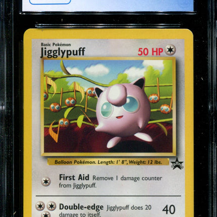 Jigglypuff - 7 - CGC 9.5 - Black Star Promo - First Movie Soundtrack - Pokemon - 54125