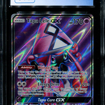 Tapu Lele GX - 137/145 - CGC 8.5 - Full Art - Sun & Moon Guardians Rising - Pokemon - 54362