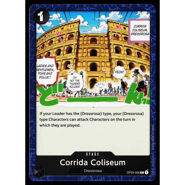 Corrida Coliseum - OP04-096 - NM - Common - English OP04 - One Piece TCG