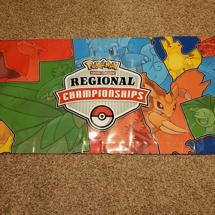 Charizard, Raichu, Groudon - Pokemon Regional Championships - Laminated Banner - 36"x78"