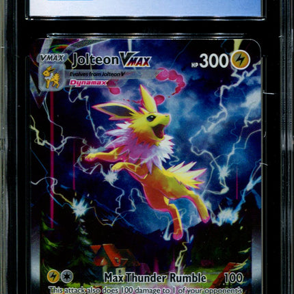 Jolteon VMAX - SWSH184 - CGC 9 - Black Star Promos - Alternate Art - Pokemon - 92355