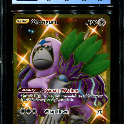 Oranguru - 199/185 - CGC 9 Mint - Secret Rare - Vivid Voltage - Pokemon - 28226
