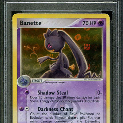 Banette - 1/101 - PSA 9 - Reverse Holo - Hidden Legends - Pokemon - 64998