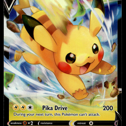Pikachu V - SWSH285 - NM - Ultra Rare - Promo - Pokemon - A9-49