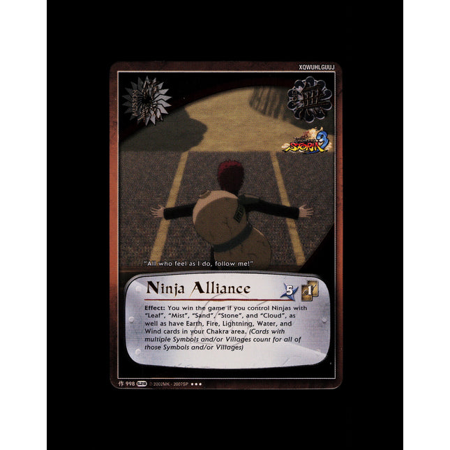 Ninja Alliance - 998 - NM - Foil - S28 - Naruto CCG - E1-130