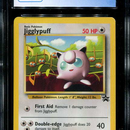 Jigglypuff - 7 - CGC 9 - Black Star Promo - First Movie Soundtrack - Pokemon - 54113