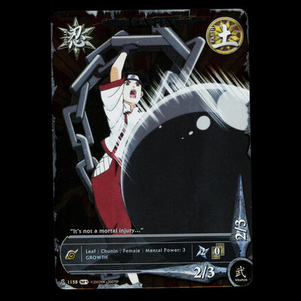 Tenten - 1158 - NM - 1st Edition Full Art - S21 - Naruto CCG - D3-96