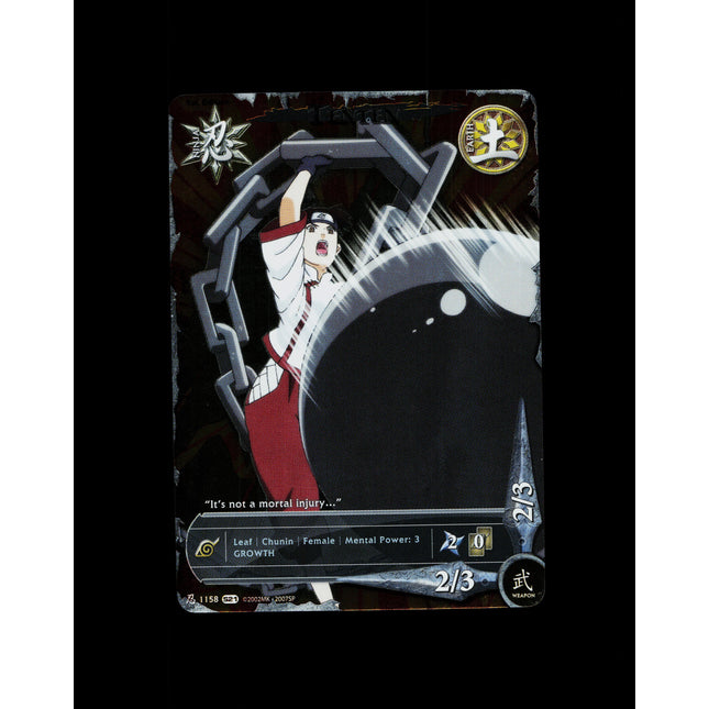 Tenten - 1158 - NM - 1st Edition Full Art - S21 - Naruto CCG - D3-96