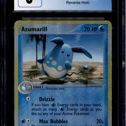 Azumarill - 30/100 - CGC 8 - Sandstorm - Reverse Holo - Pokemon - 83010