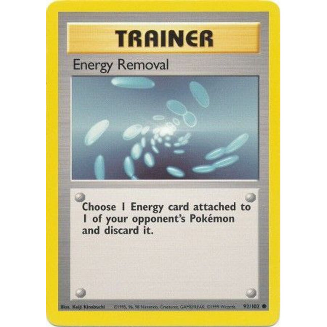 Energy Removal (92/102) [Base Set]