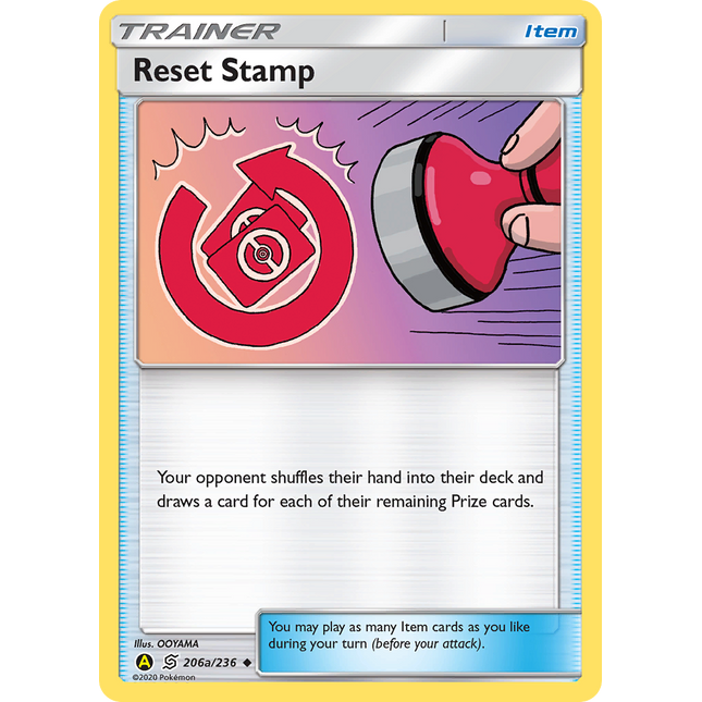 Reset Stamp (206a/236) [Alternate Art Promos]