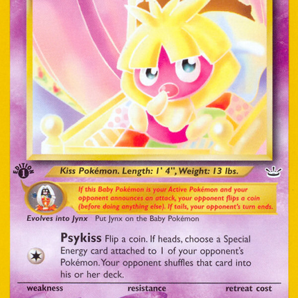 Smoochum (54/64) [Neo Revelation 1st Edition]