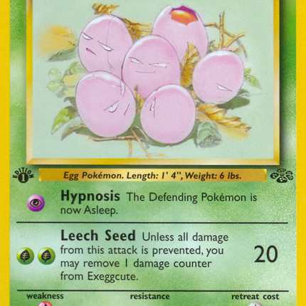 Exeggcute (52/64) [Jungle 1st Edition]