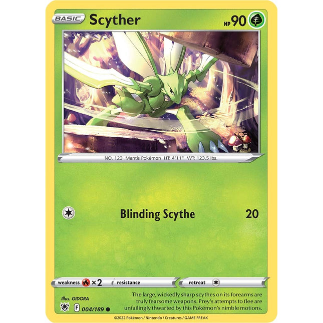 Scyther (004/189) [Sword & Shield: Astral Radiance]