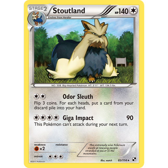 Stoutland [Black & White]