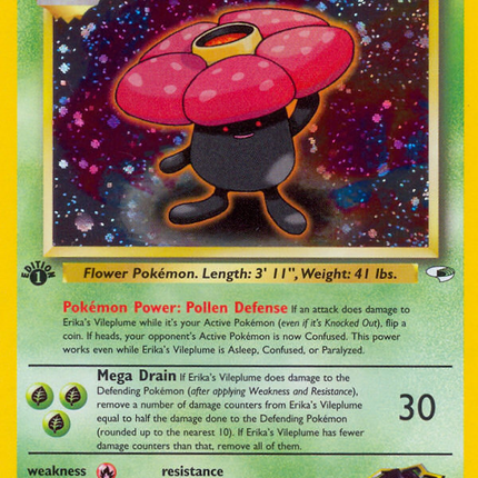 Erika's Vileplume (5/132) [Gym Heroes 1st Edition]