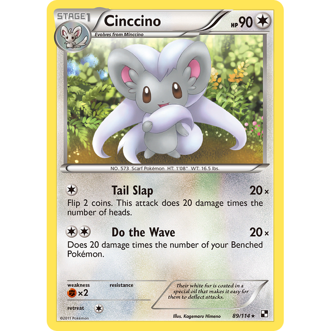 Cinccino [Black & White]