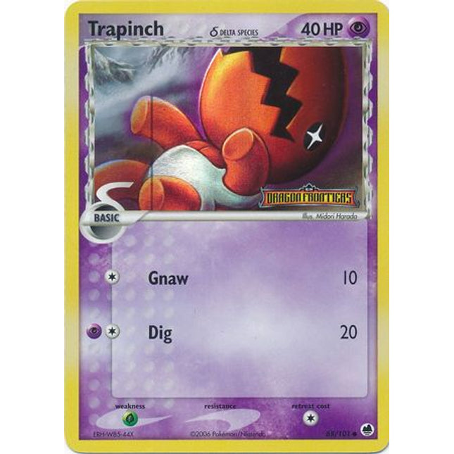 Trapinch (68/101) (Delta Species) (Stamped) [EX: Dragon Frontiers]