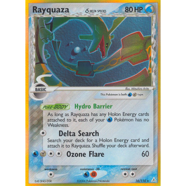 Rayquaza (16/110) (Delta Species) [EX: Holon Phantoms]