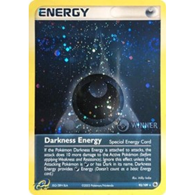 Darkness Energy (93/109) (Special) (Winner) [EX: Ruby & Sapphire]