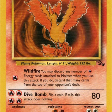 Moltres (27/62) [Fossil Unlimited]