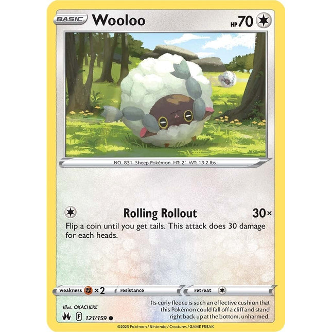 Wooloo (121/159) [Sword & Shield: Crown Zenith]