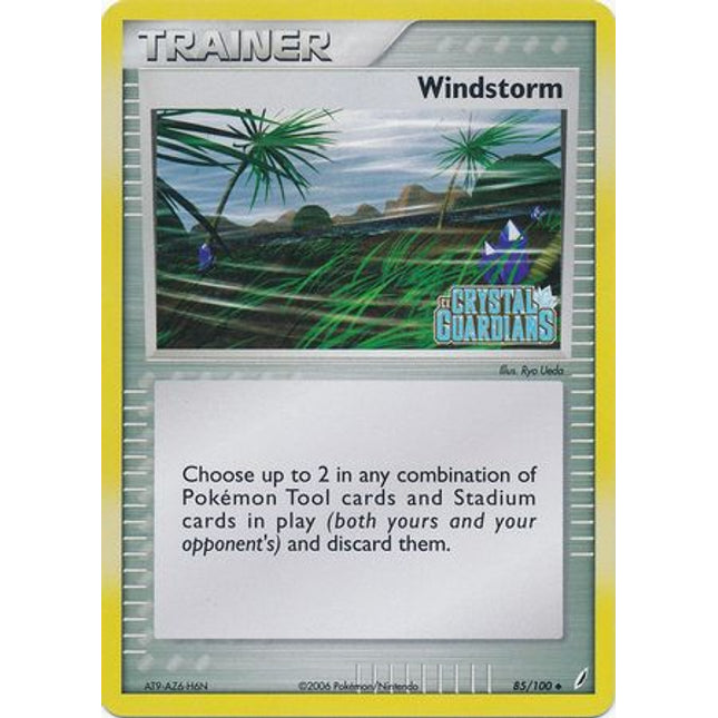 Windstorm (85/100) (Stamped) [EX: Crystal Guardians]
