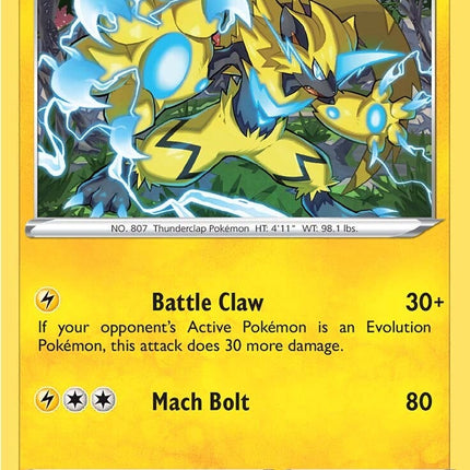 Zeraora (056/195) [Sword & Shield: Silver Tempest]