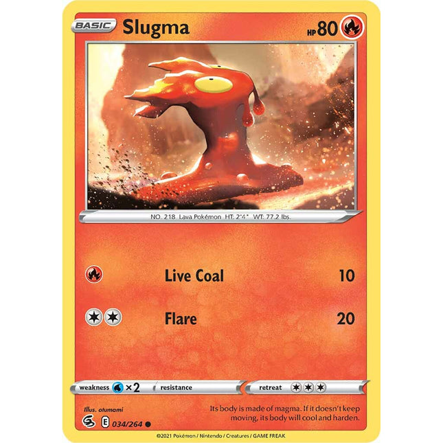 Slugma (034/264) [Sword & Shield: Fusion Strike]