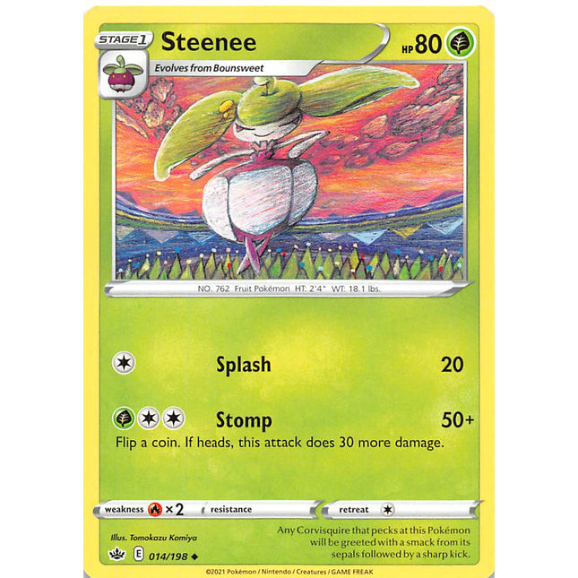Steenee (014/198) [Sword & Shield: Chilling Reign]