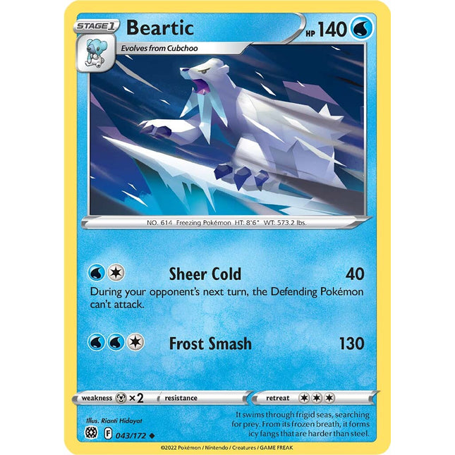 Beartic (043/172) [Sword & Shield: Brilliant Stars]