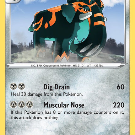 Copperajah (137/202) (Gamestop Exclusive) (Blister Exclusive) [Sword & Shield: Base Set]