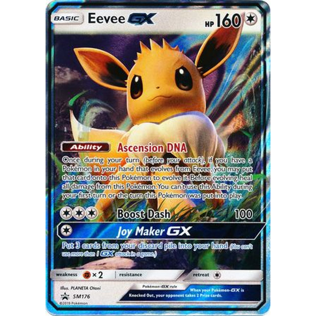 Eevee GX (SM176) (Jumbo Card) [Sun & Moon: Black Star Promos]