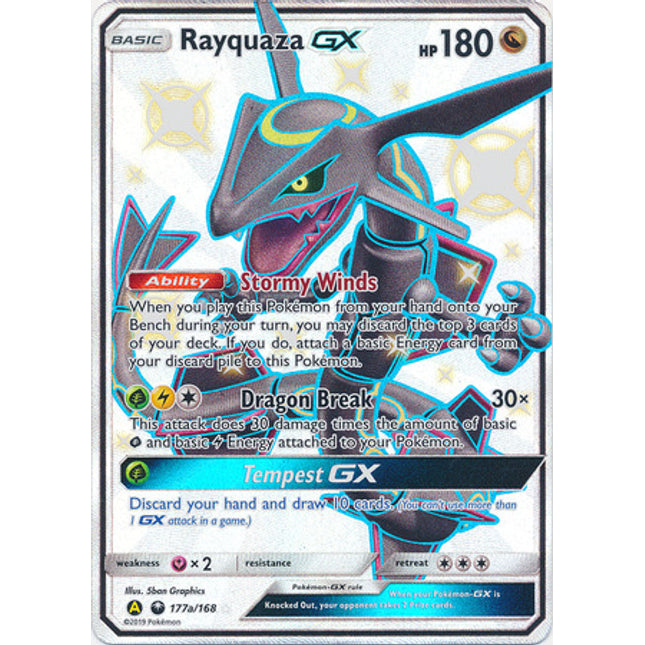 Rayquaza GX (177a/168) (Jumbo Card) [Sun & Moon: Celestial Storm]