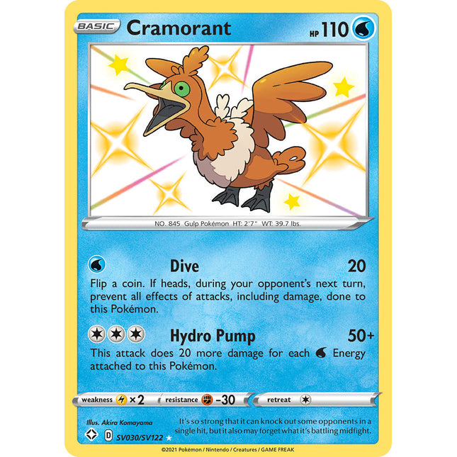 Cramorant (SV030/SV122) [Sword & Shield: Shining Fates]