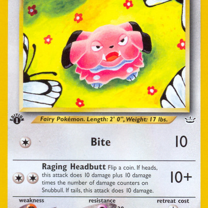 Snubbull (55/64) [Neo Revelation 1st Edition]