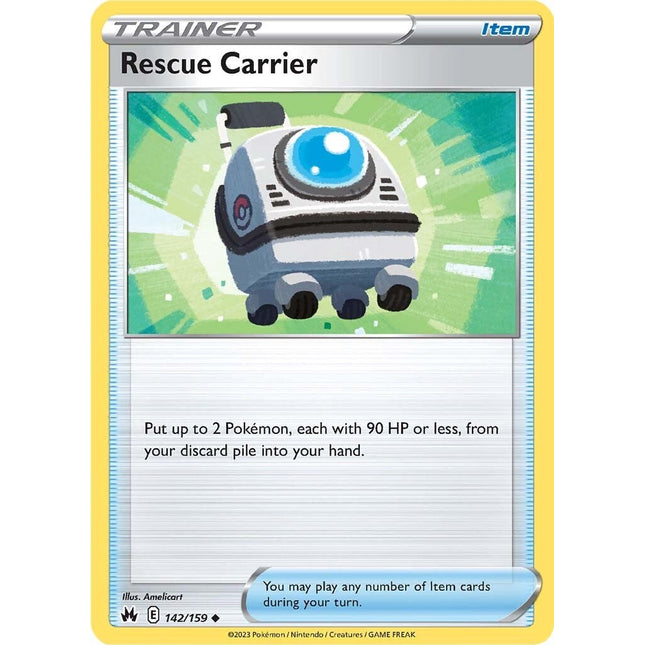 Rescue Carrier (142/159) [Sword & Shield: Crown Zenith]