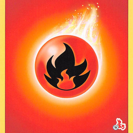 Fire Energy (Cinderace Stamp #11) [Battle Academy 2022]