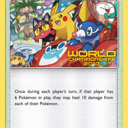 Champions Festival 2017 Quarter Finalist (SM78) [Sun & Moon: Black Star Promos]