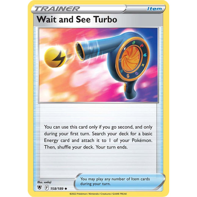 Wait and See Turbo (158/189) [Sword & Shield: Astral Radiance]