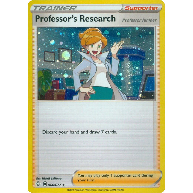 Professor's Research (060/072) (Cosmos Holo) (Theme Deck Exclusive) [Sword & Shield: Shining Fates]