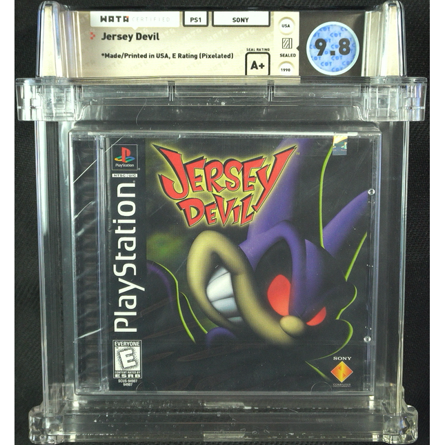Jersey Devil - PS1 - WATA 9.8 - A+ - Playstation 1 - Brand New Sealed