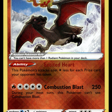 Radiant Charizard - 020/159 - NM - Ultra Rare - Crown Zenith - Pokemon - A7-60